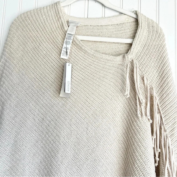 Chico's One Size Jane Shimmer Poncho NEW! - Picture 6 of 9
